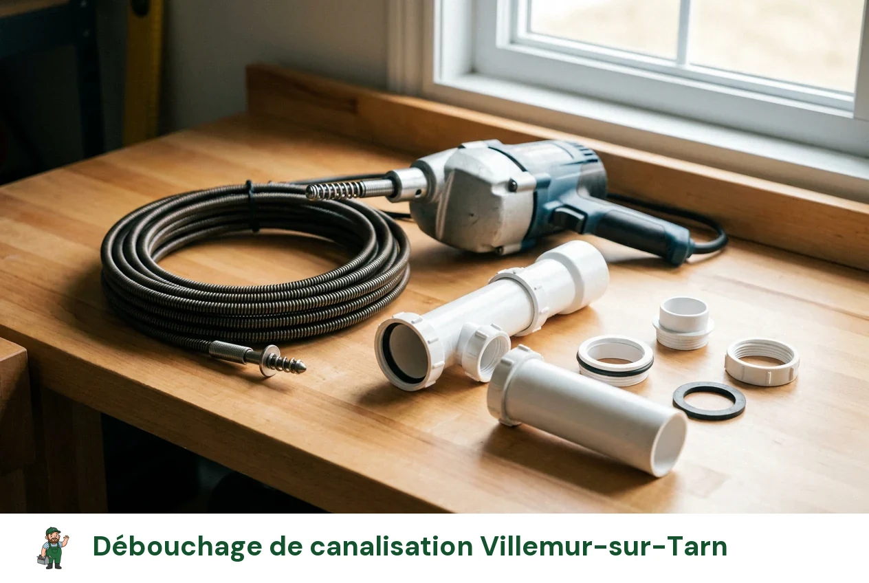 Débouchage de canalisation à Villemur-sur-Tarn