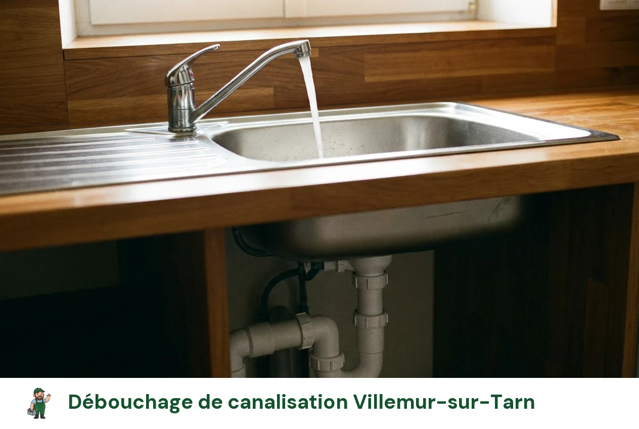 Débouchage de canalisation à Villemur-sur-Tarn