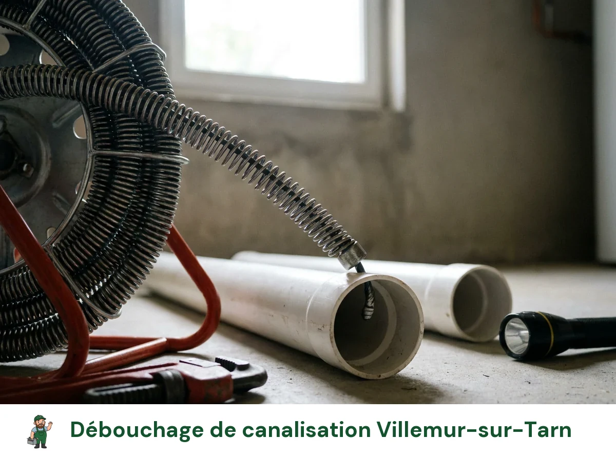Débouchage de canalisation à Villemur-sur-Tarn