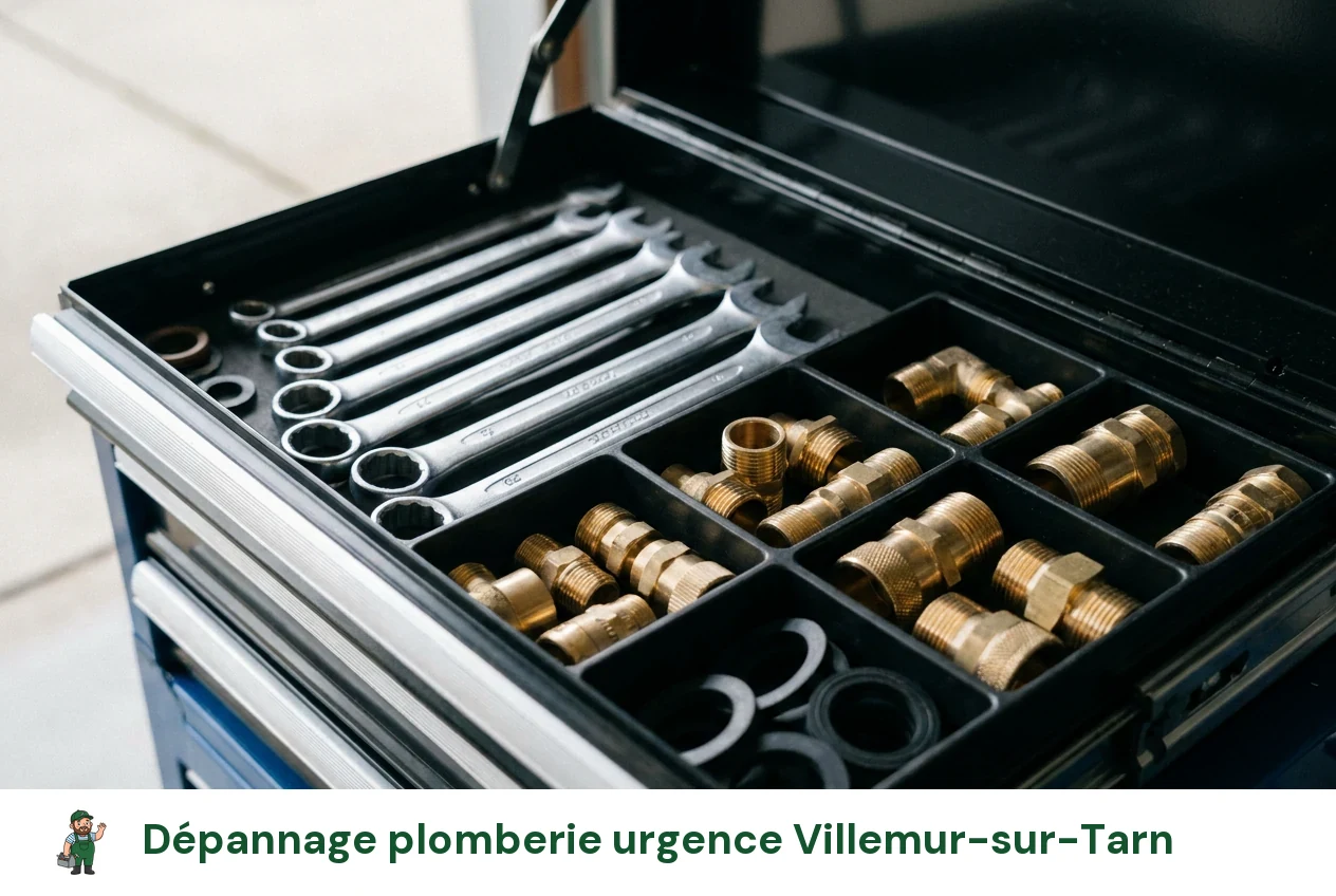 Dépannage plomberie urgence à Villemur-sur-Tarn