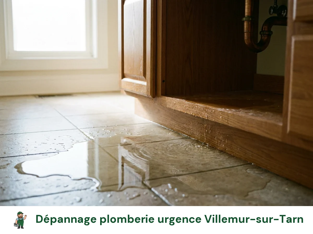 Dépannage plomberie urgence à Villemur-sur-Tarn