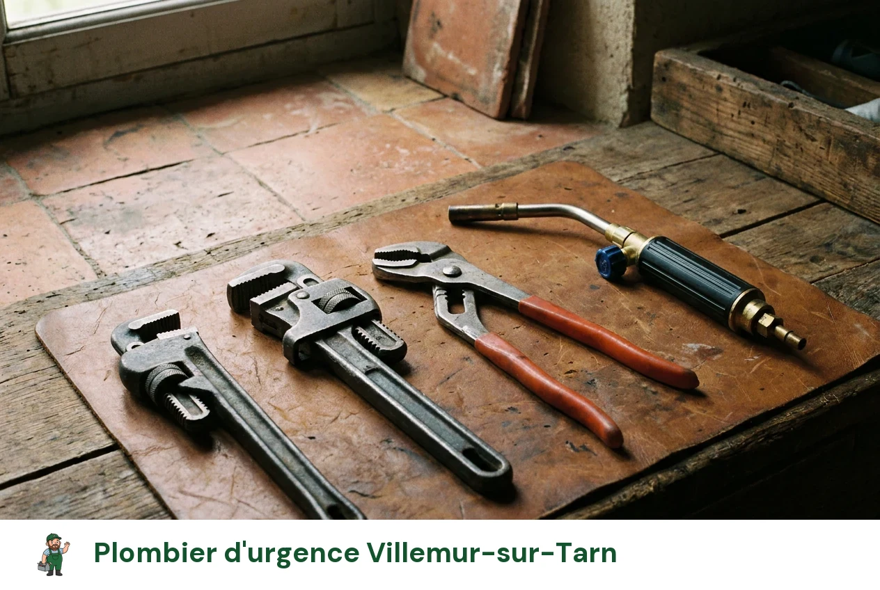 Plombier d'urgence à Villemur-sur-Tarn