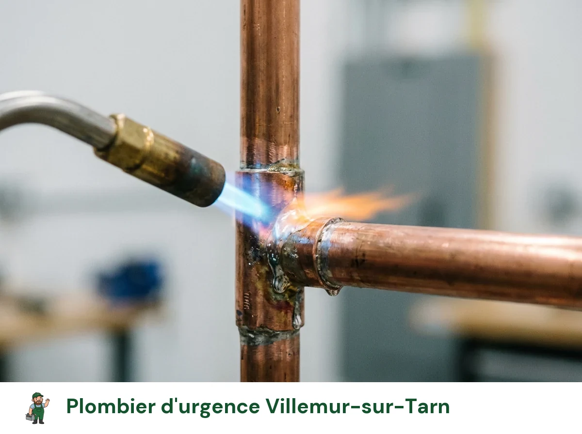 Plombier d'urgence à Villemur-sur-Tarn