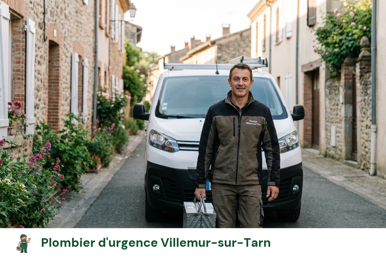 Plombier d'urgence à Villemur-sur-Tarn
