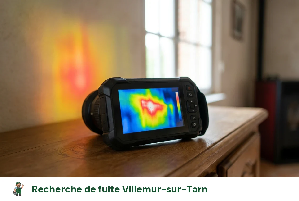 Recherche de fuite à Villemur-sur-Tarn