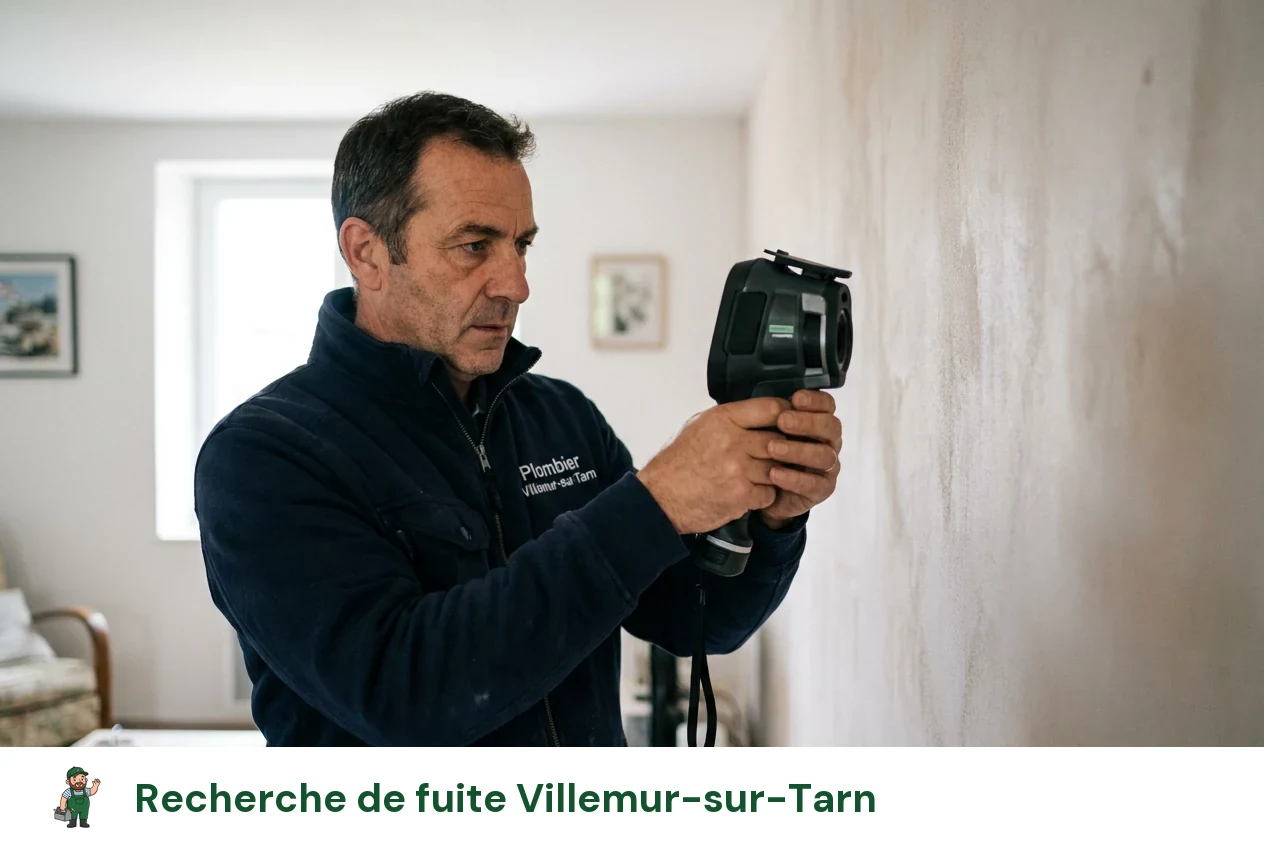 Recherche de fuite à Villemur-sur-Tarn