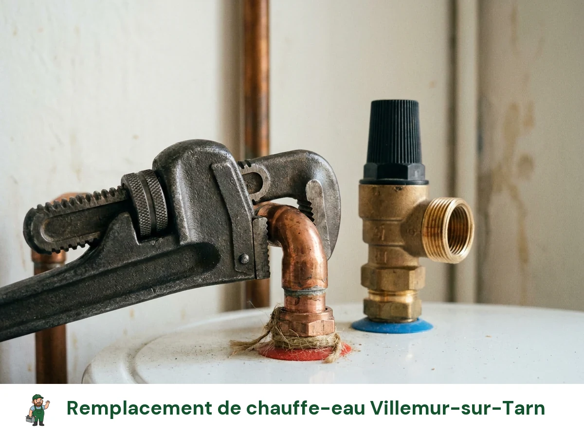 Remplacement de chauffe-eau à Villemur-sur-Tarn