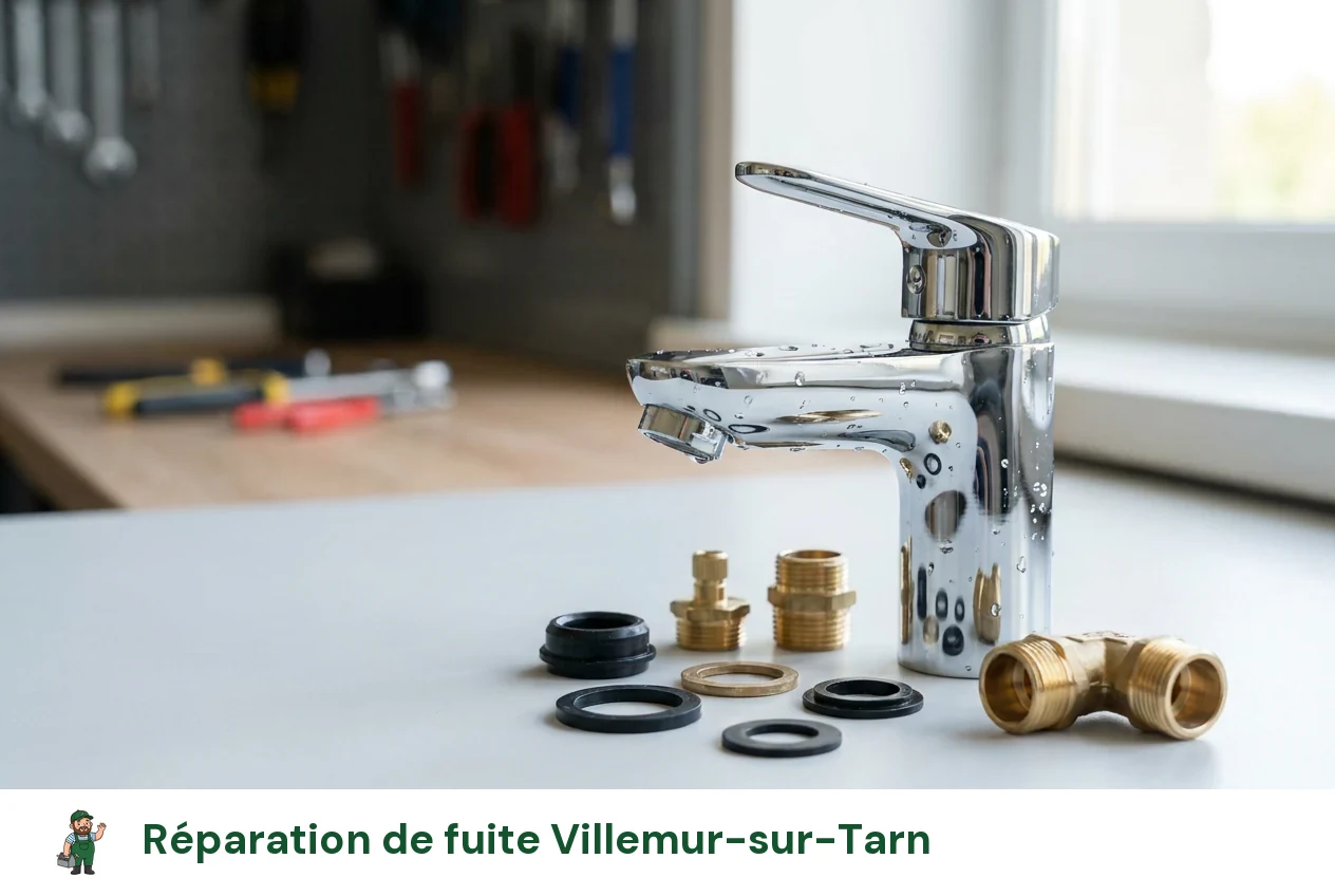 Réparation de fuite à Villemur-sur-Tarn