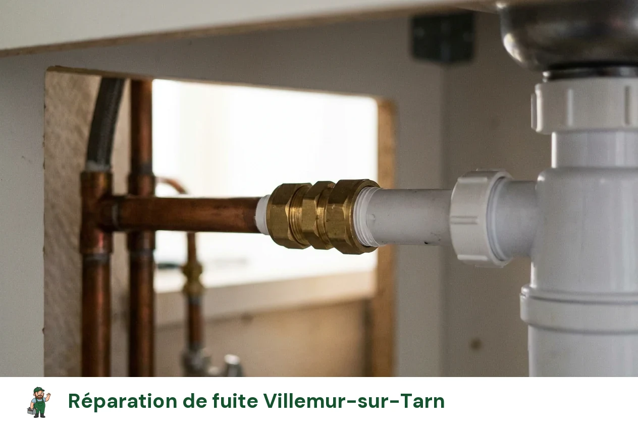 Réparation de fuite à Villemur-sur-Tarn