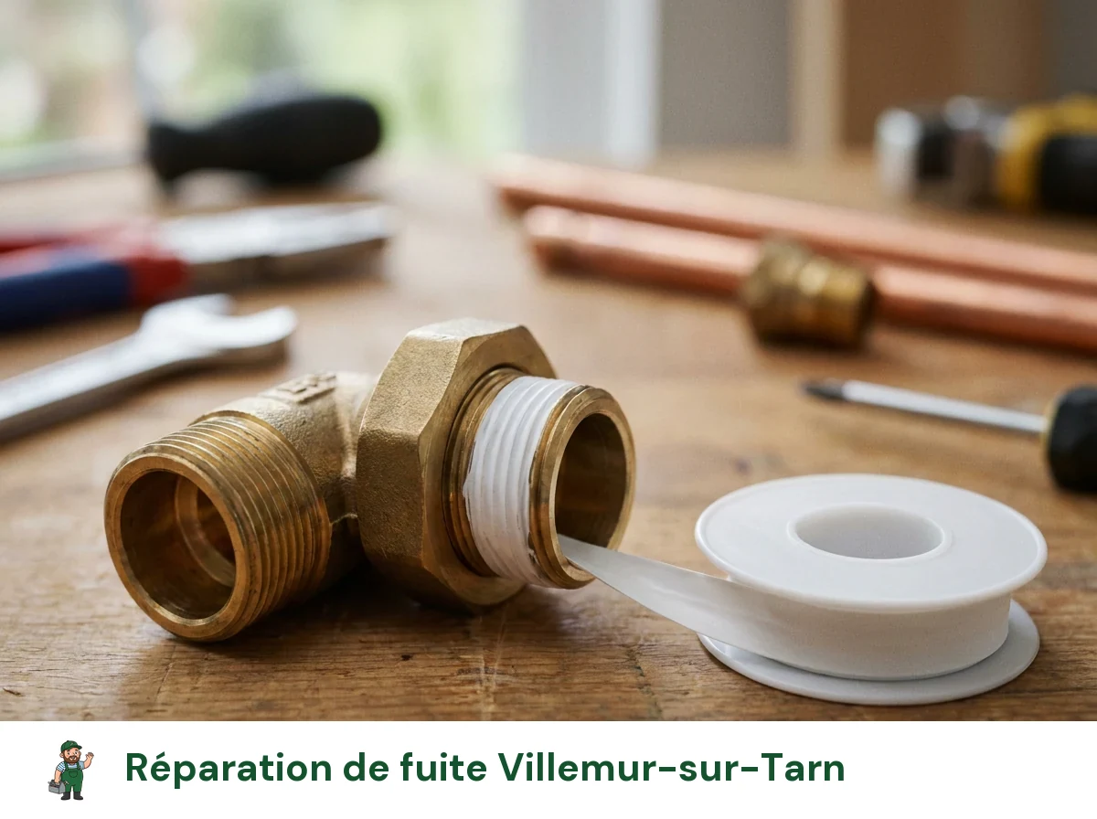 Réparation de fuite à Villemur-sur-Tarn