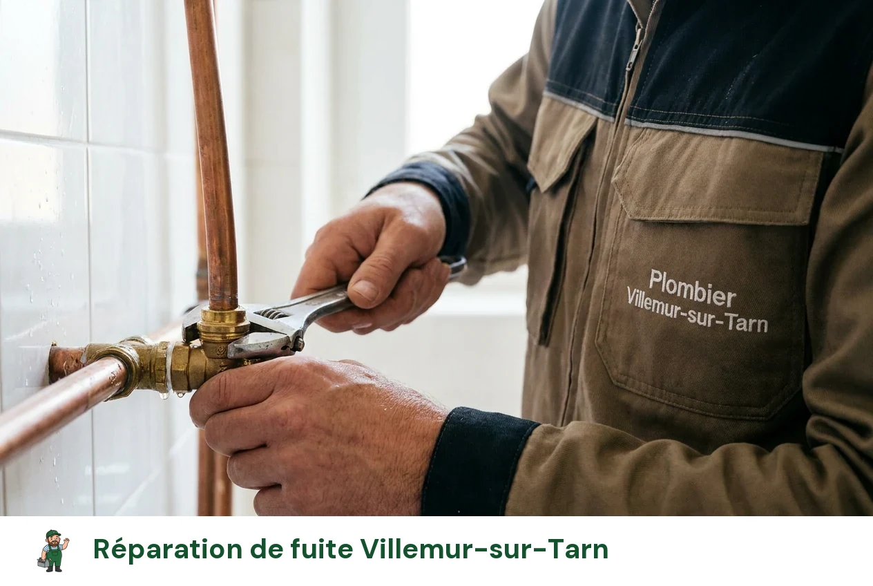 Réparation de fuite à Villemur-sur-Tarn